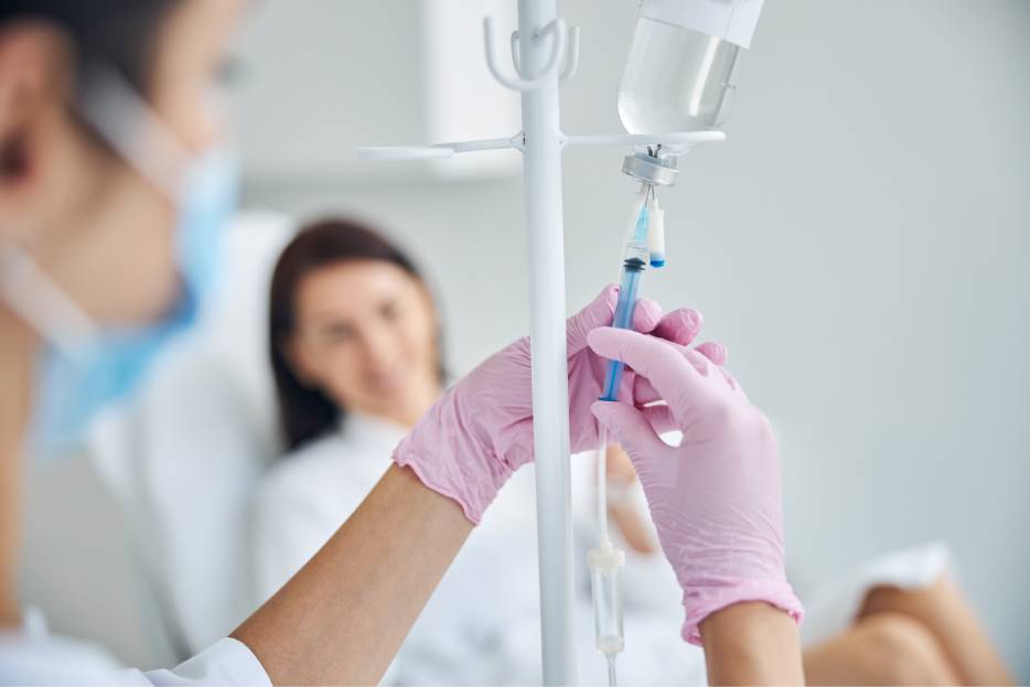 Tipos de sueros vitaminados intravenosos