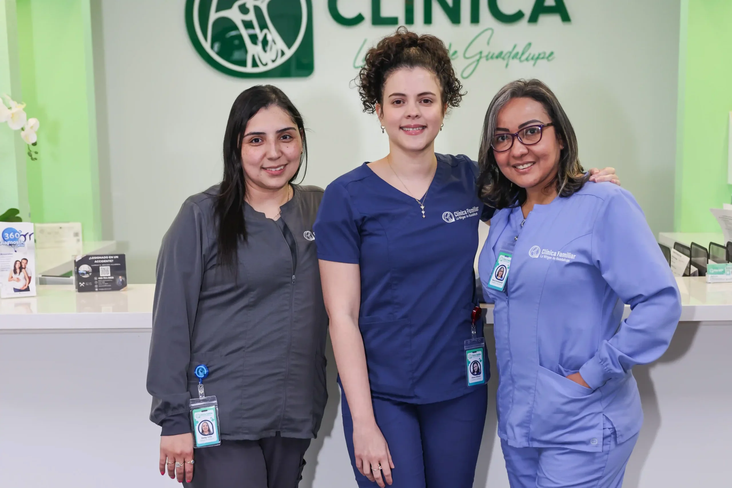 Equipo de Trabajo Clínica Ferguson Equipo de trabajo de la Clínica la Virgen de Guadalupe sede Ferguson