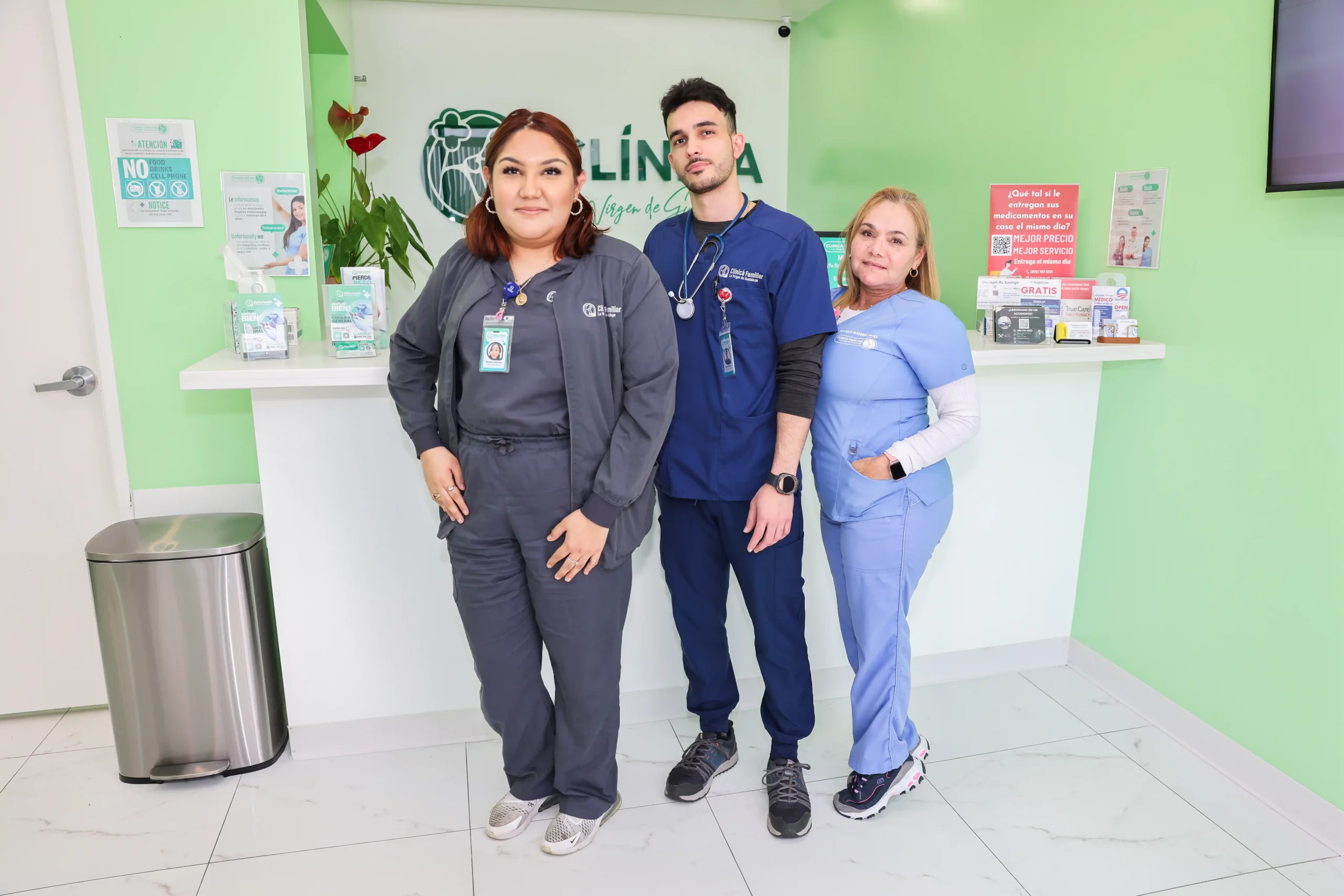 Equipo de trabajo Clínica Mesquite Equipo de trabajo de la Clínica la Virgen de Guadalupe sede Mesquite