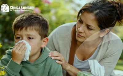 Mi hijo tiene tos o congestión: ¿Es alergia o algo más?