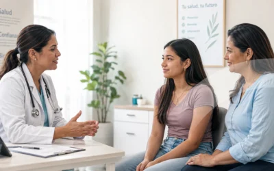 ¿Cuándo debe una adolescente visitar al ginecólogo por primera vez?